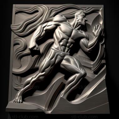 3D модель Игра Fantastic 4 Rise of the Silver Surfer (STL)